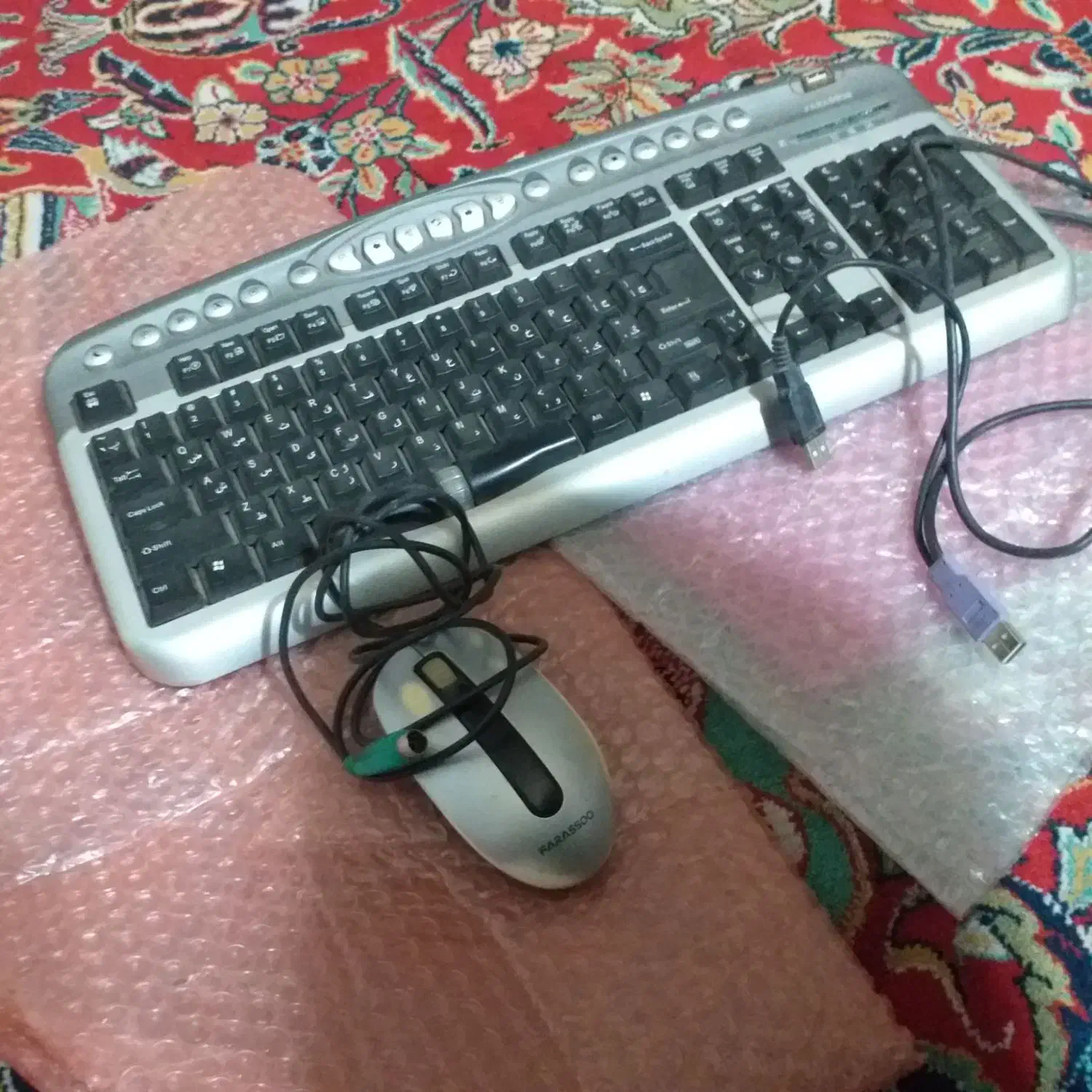 کیبورد فراسو کامپیوتر با موس|قطعات و لوازم جانبی رایانه|دورود, |دیوار