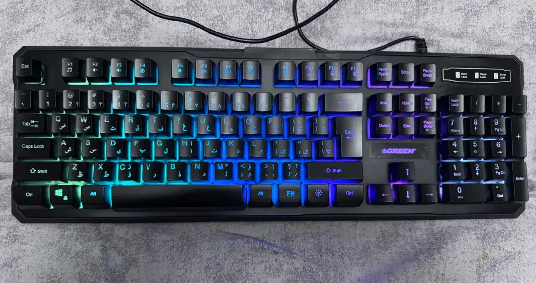 کیبورد گیمینگ Green|قطعات و لوازم جانبی رایانه|همدان, |دیوار