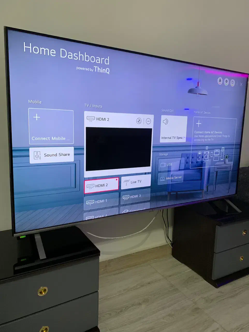 تلویزیون ال جی LG اصل کره 65Un8060  هوشمند مثل صفر|تلویزیون و پروژکتور|ارومیه, |دیوار