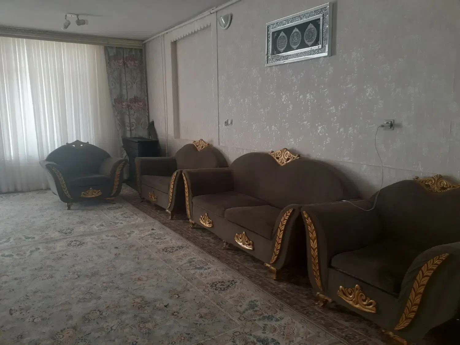 مبل راحتی ۷ نفره|مبلمان خانگی و میز عسلی|قائن, |دیوار