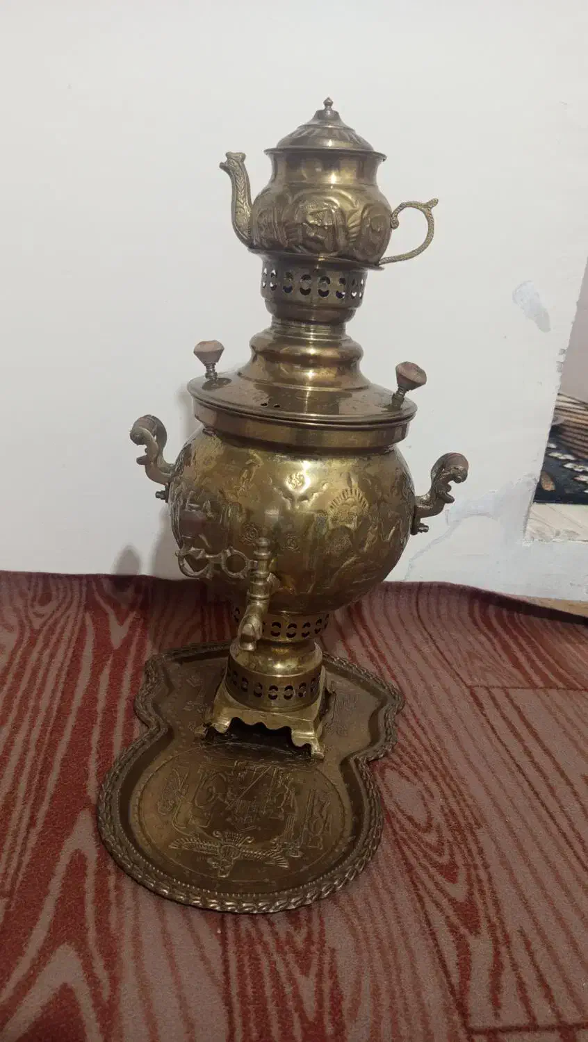 سماور زغالی|صنایع دستی و سایر لوازم تزئینی|قم, ولیعصر|دیوار