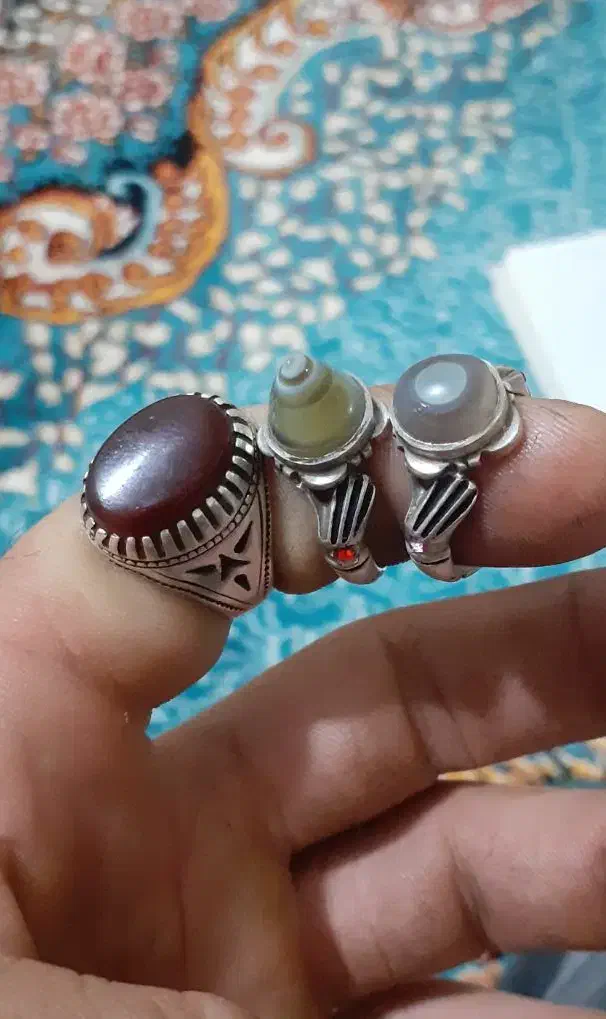 انگشتر نقره و کلکسیون اشیای عتیقه|کلکسیون اشیاء عتیقه|قوچان, |دیوار