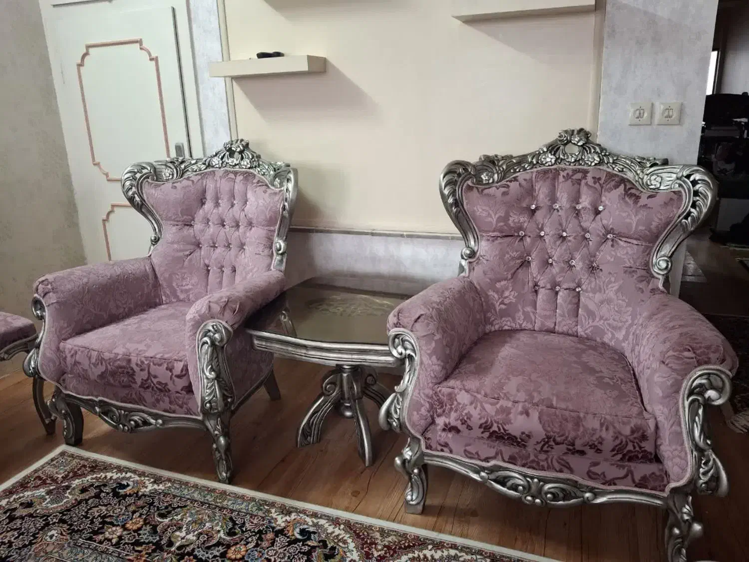 مبل سلطنتی در حد|مبلمان خانگی و میز عسلی|مشهد, شهید بهشتی|دیوار