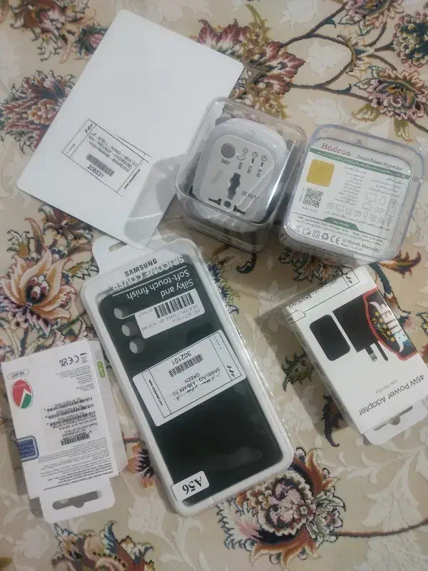 شارژر 45 و 25 سامسونگ اصل و تبدیل3 به2 تایمر دار|لوازم جانبی موبایل و تبلت|قم, بنیاد|دیوار