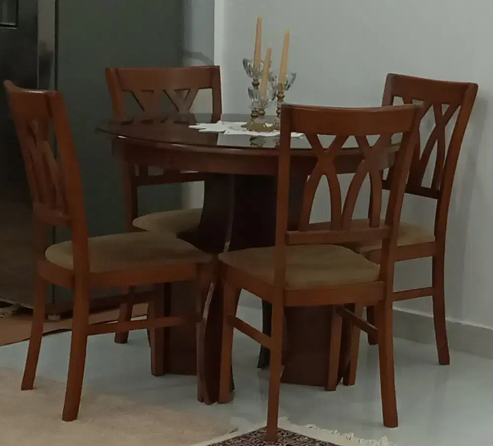 میز غذا خوری|میز و صندلی غذاخوری|ابهر, |دیوار