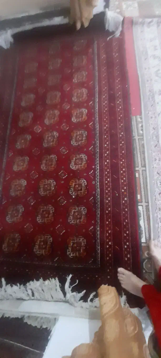 قالی دست بافت|فرش|مشهد, طرق|دیوار