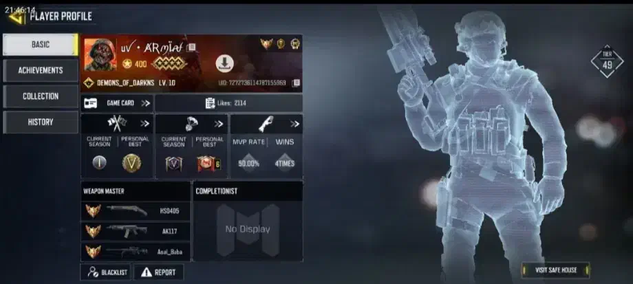 اکانت کالاف|کنسول، بازی ویدئویی و آنلاین|رشت, اسماعیل آباد|دیوار