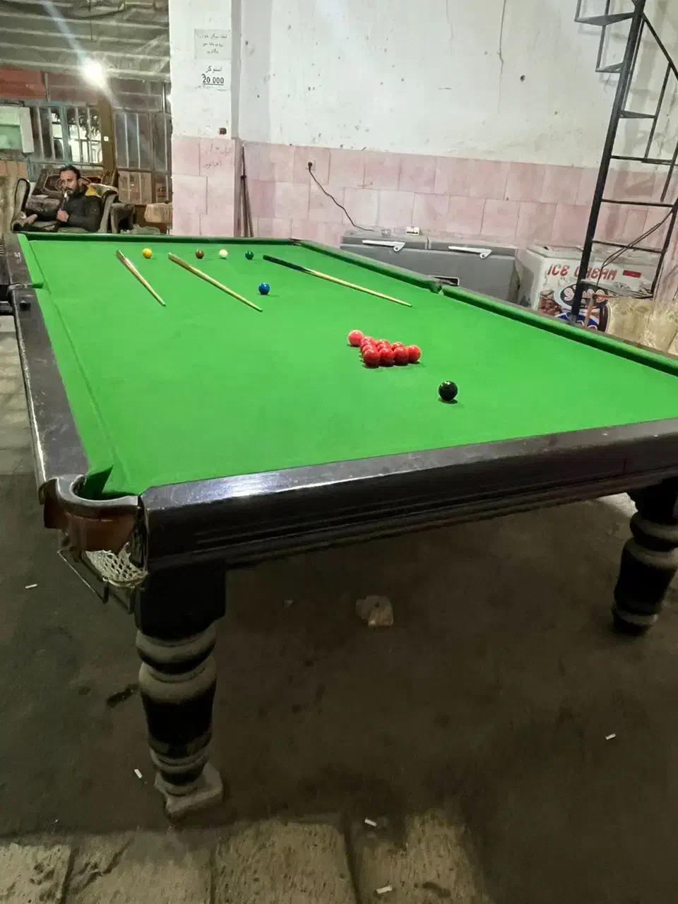 بیلیارد اسنوکر باشگاهی|ورزش‌های توپی|میانه, |دیوار