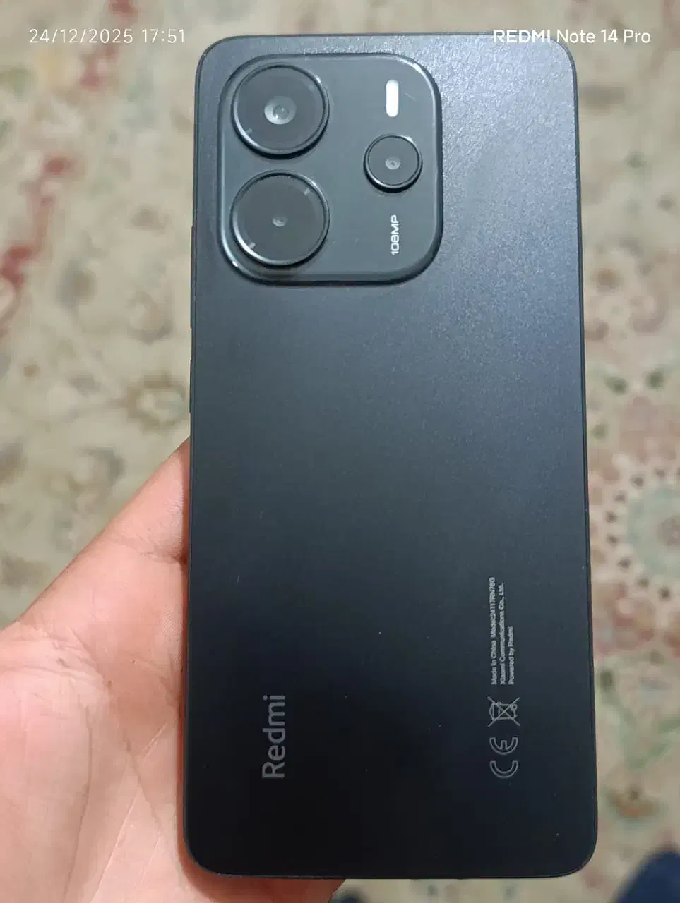 شیائومی نوت 14 256  گیگ رم 8|موبایل|دماوند, دماوند|دیوار