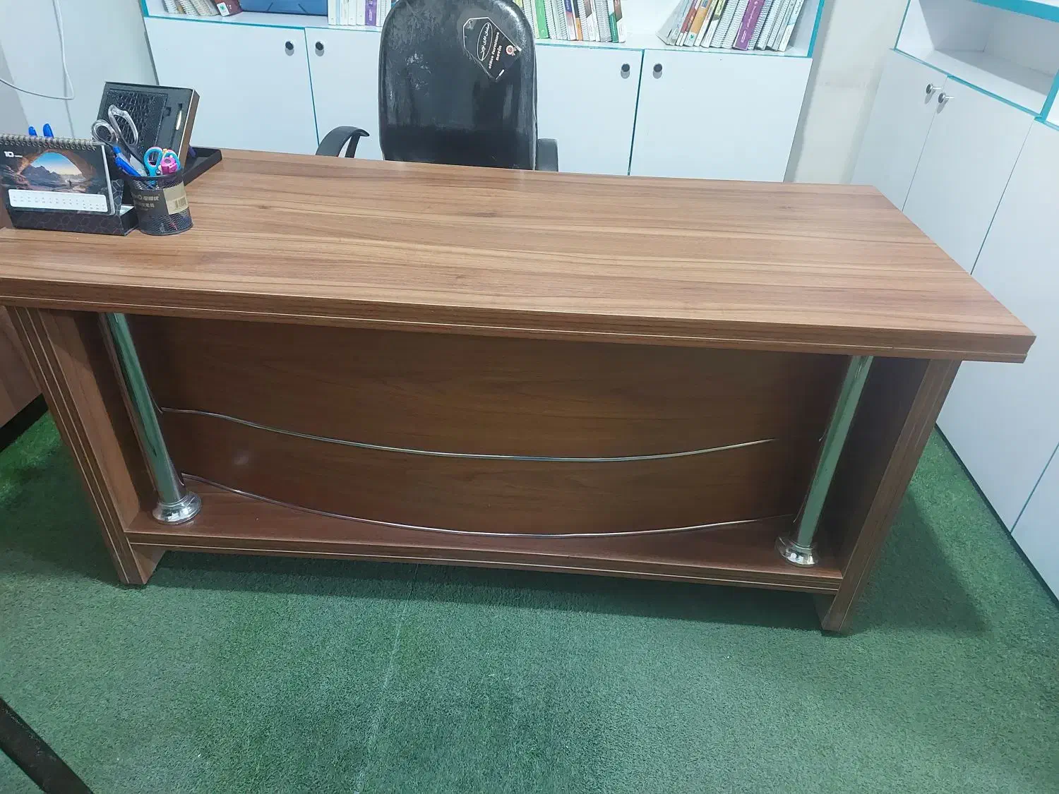 میز مدیریت دو تیکه|میز تحریر و کامپیوتر|خمینی‌شهر, |دیوار