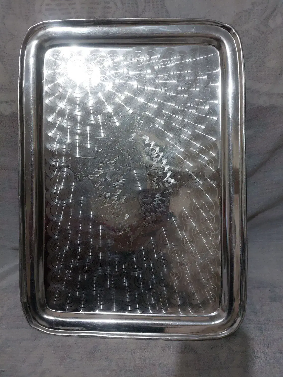 سینی استیل|ظروف سرو و پذیرایی|کهریزک, |دیوار