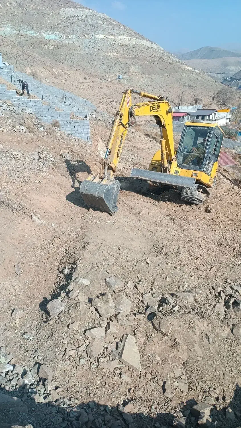 خاکبرداری گودبرداری اجاره مینی بیل  پیمانکاری|خدمات پیشه و مهارت|بومهن, |دیوار