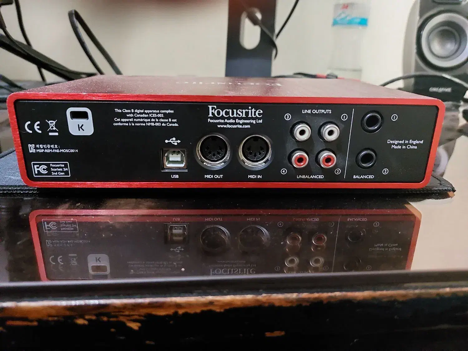 کارت صدا focusrite 2i2 نسل دو|صوتی و تصویری|تهران, جیحون|دیوار