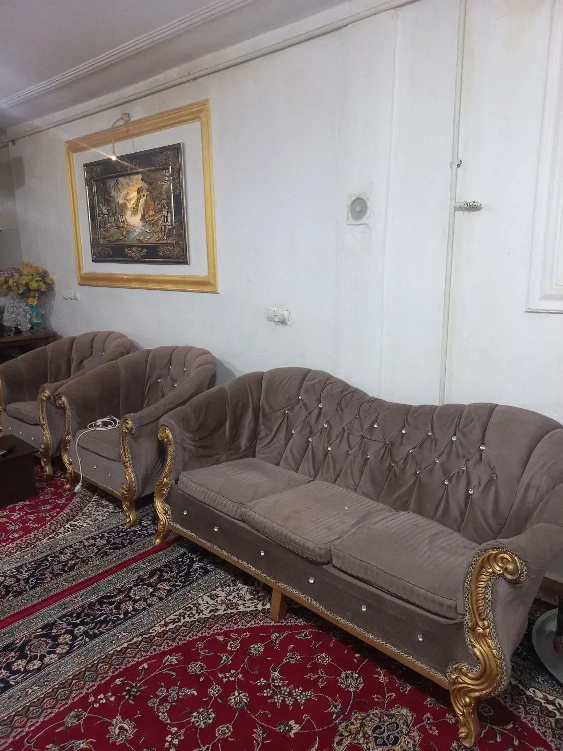 مبل ۷ نفره|مبلمان خانگی و میز عسلی|دورود, |دیوار