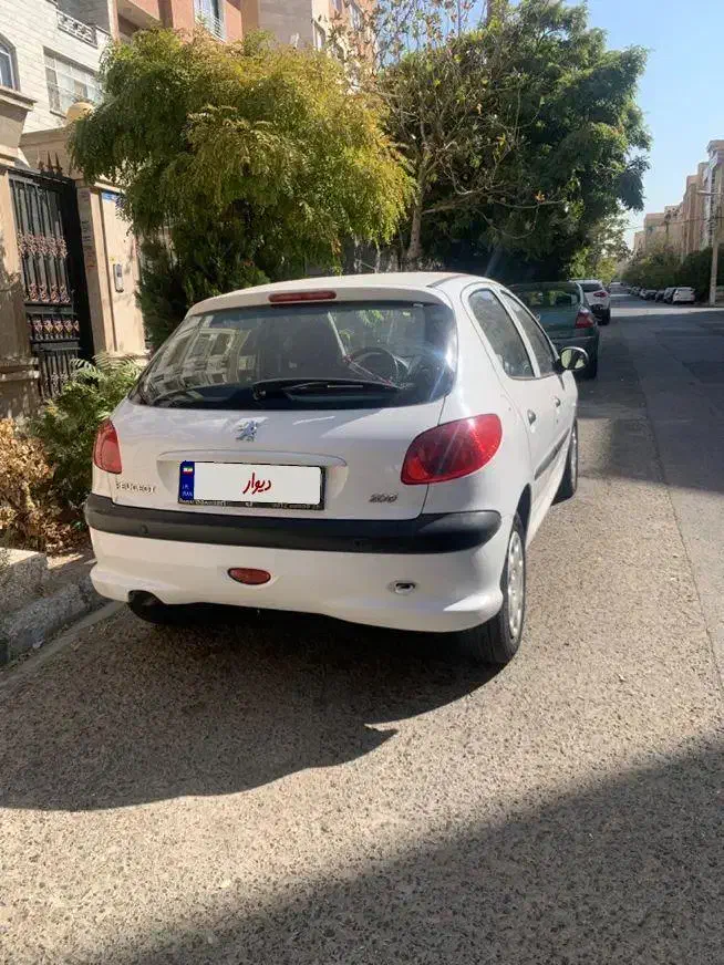 پژو ۲۰۶ تیپ ۲ مدل ۹۷|خودرو سواری و وانت|تهران, دریاچه شهدای خلیج فارس|دیوار