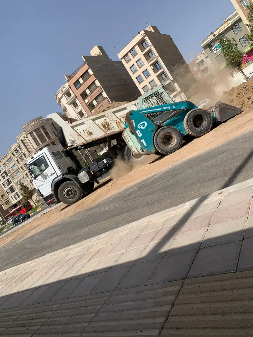 پیمانکاری‌بیل‌بابکت‌خاور|خدمات حمل و نقل|قزوین, |دیوار