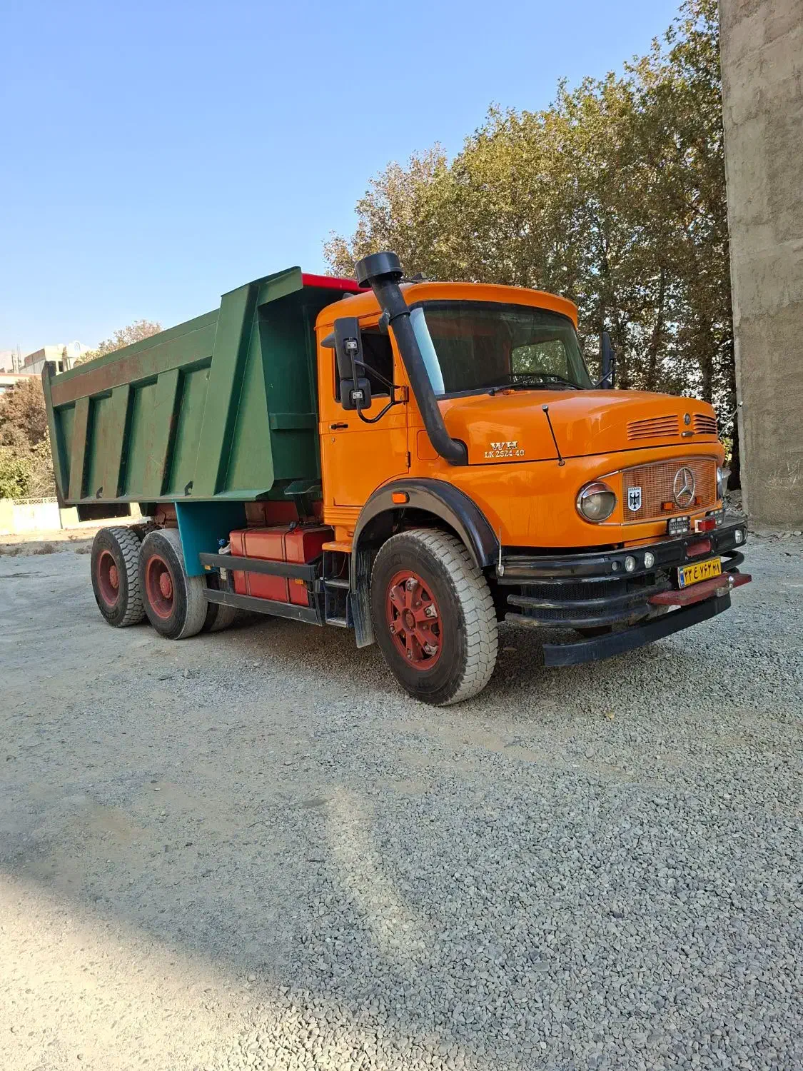 بنز زیر مایلر کمپرسی مدل ۱۴۰۱|خودرو سنگین|گرمدره, |دیوار