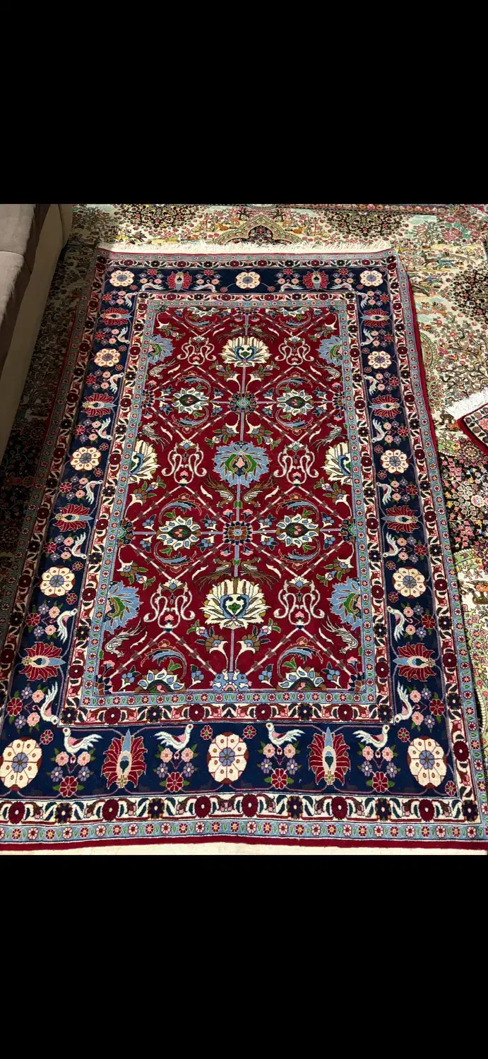 فرش دسبافت|فرش|ورامین, ورامین|دیوار