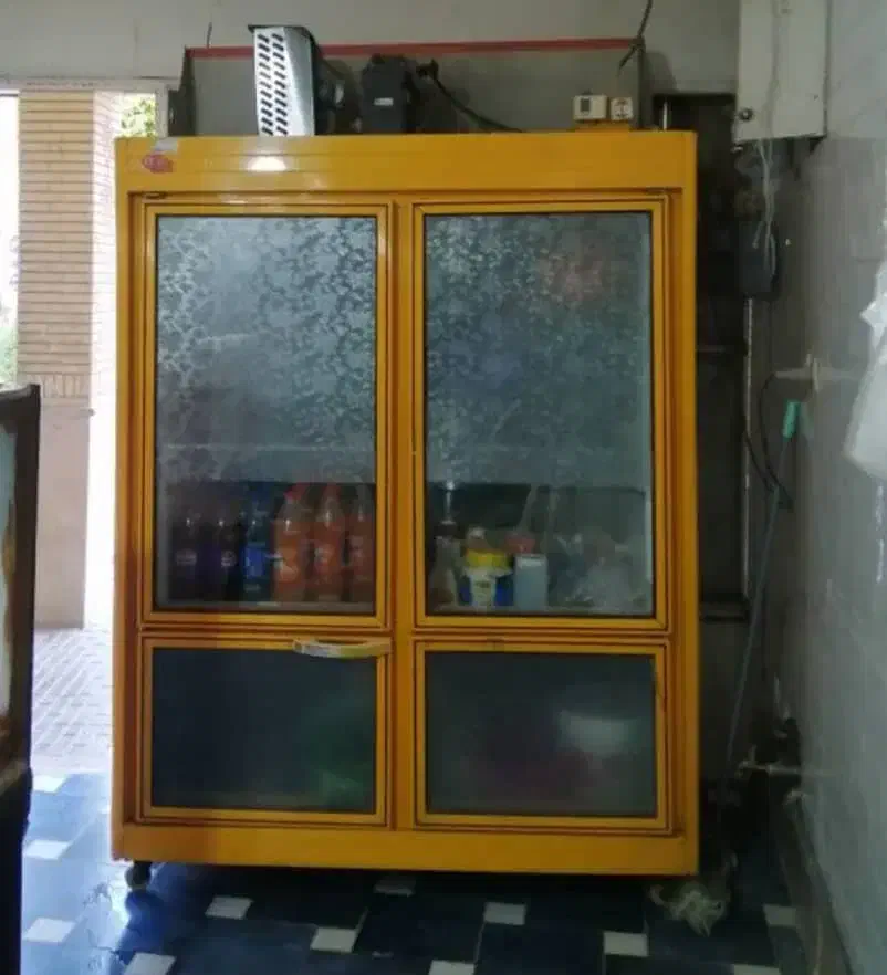 یخچال مغازه ای دو درب|فروشگاه و مغازه|زرقان, |دیوار