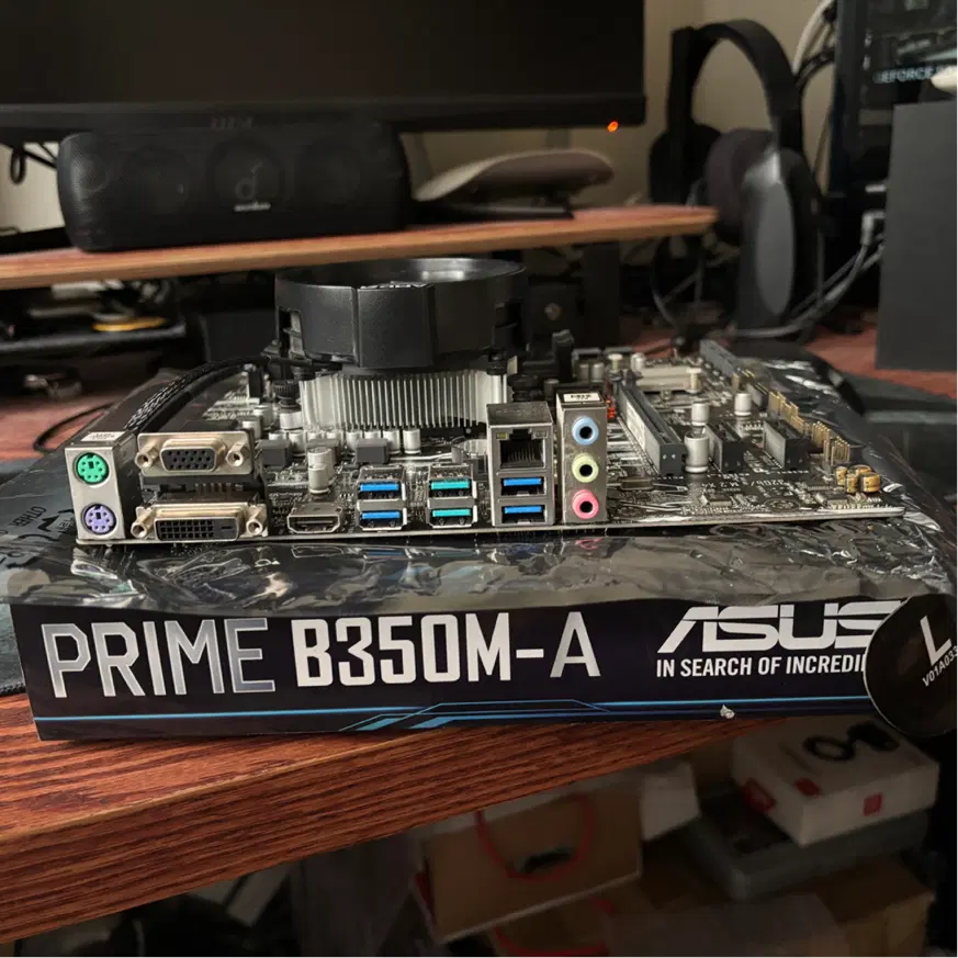 Ryzen 5 2600 + Asus prime b350M-A|قطعات و لوازم جانبی رایانه|تهران, تهرانپارس غربی|دیوار