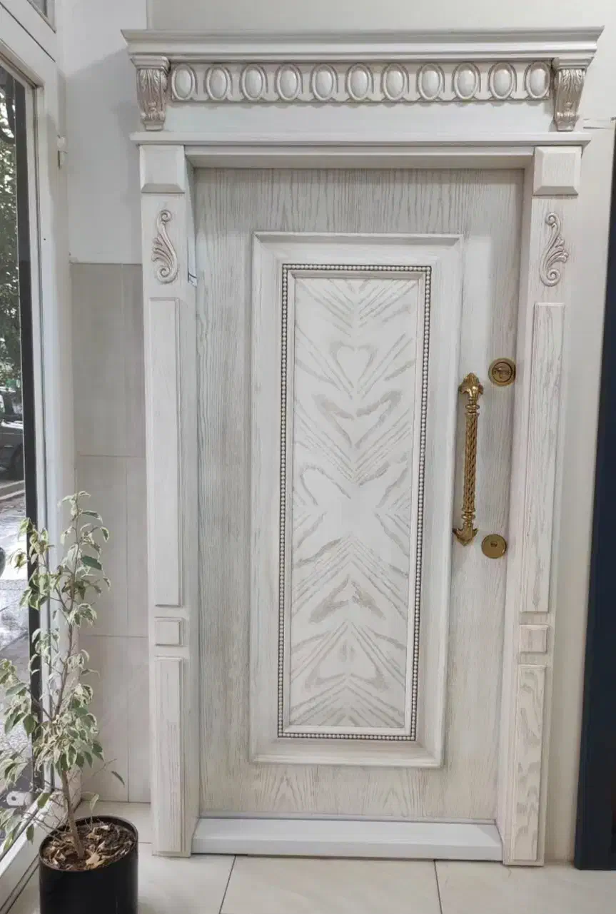 درب ضد سرقت بلوط نرده شیشه ای، کرکره برقی کد M203|مصالح و تجهیزات ساختمان|رویان, |دیوار