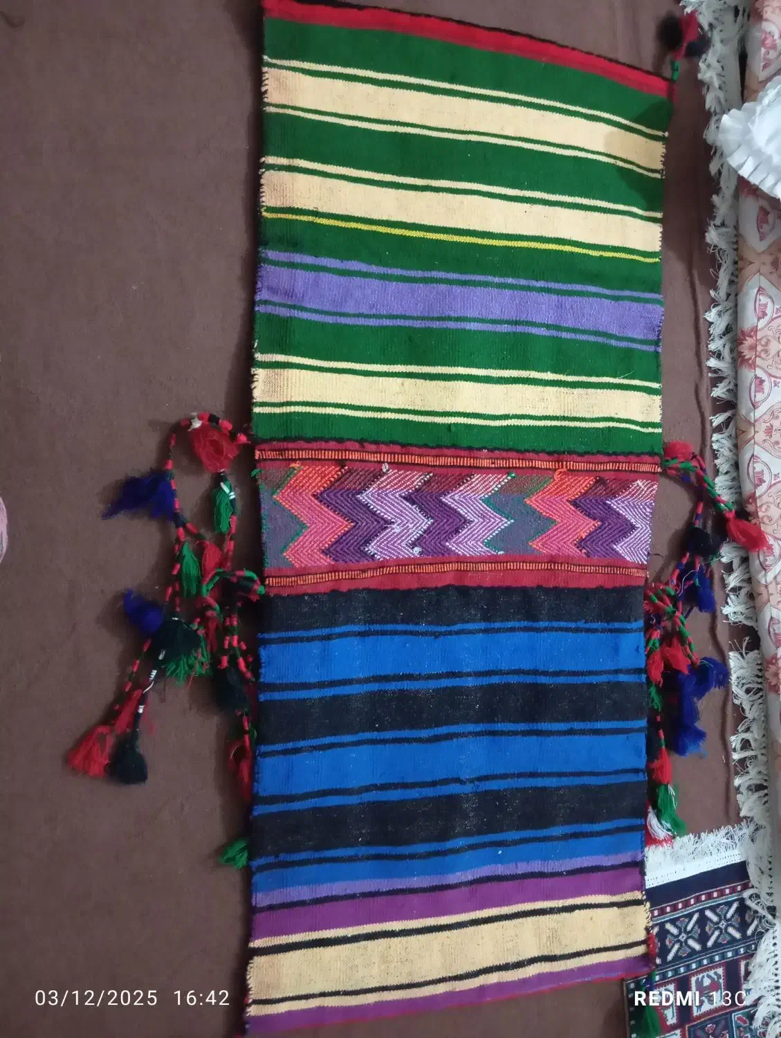 خورجین دستباف|گلیم، جاجیم، گبه|قم, شهرک توانیر|دیوار