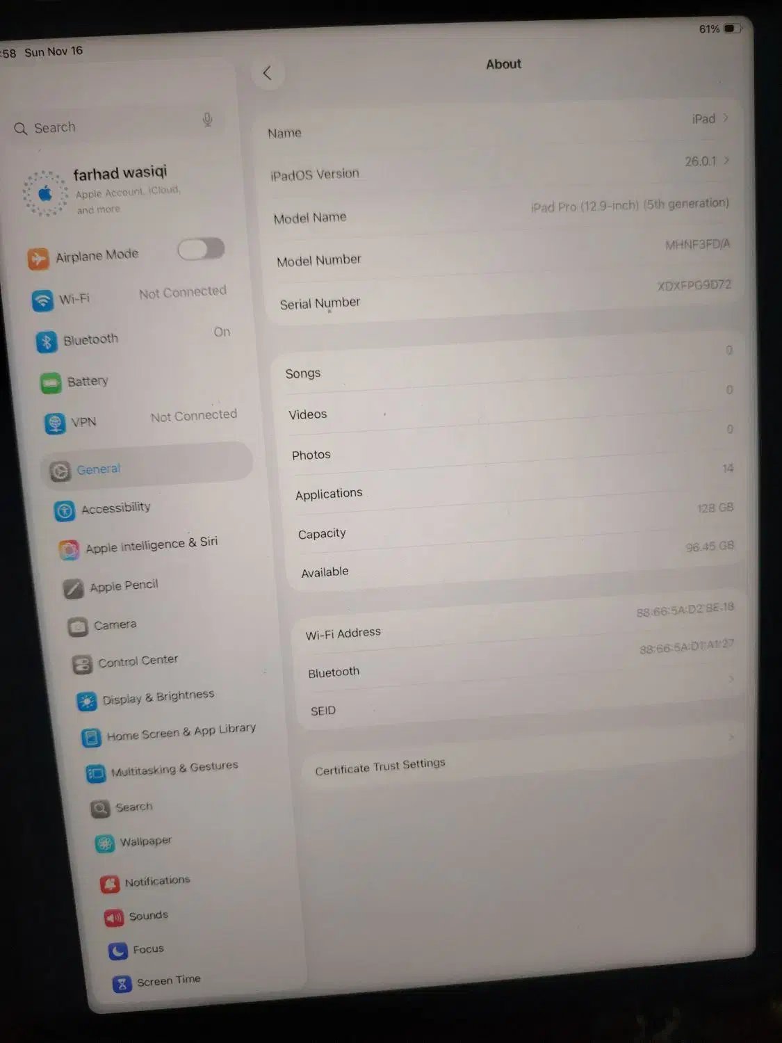 ipad pro 5th generation آیپد اپل|تبلت|مشهد, رده|دیوار