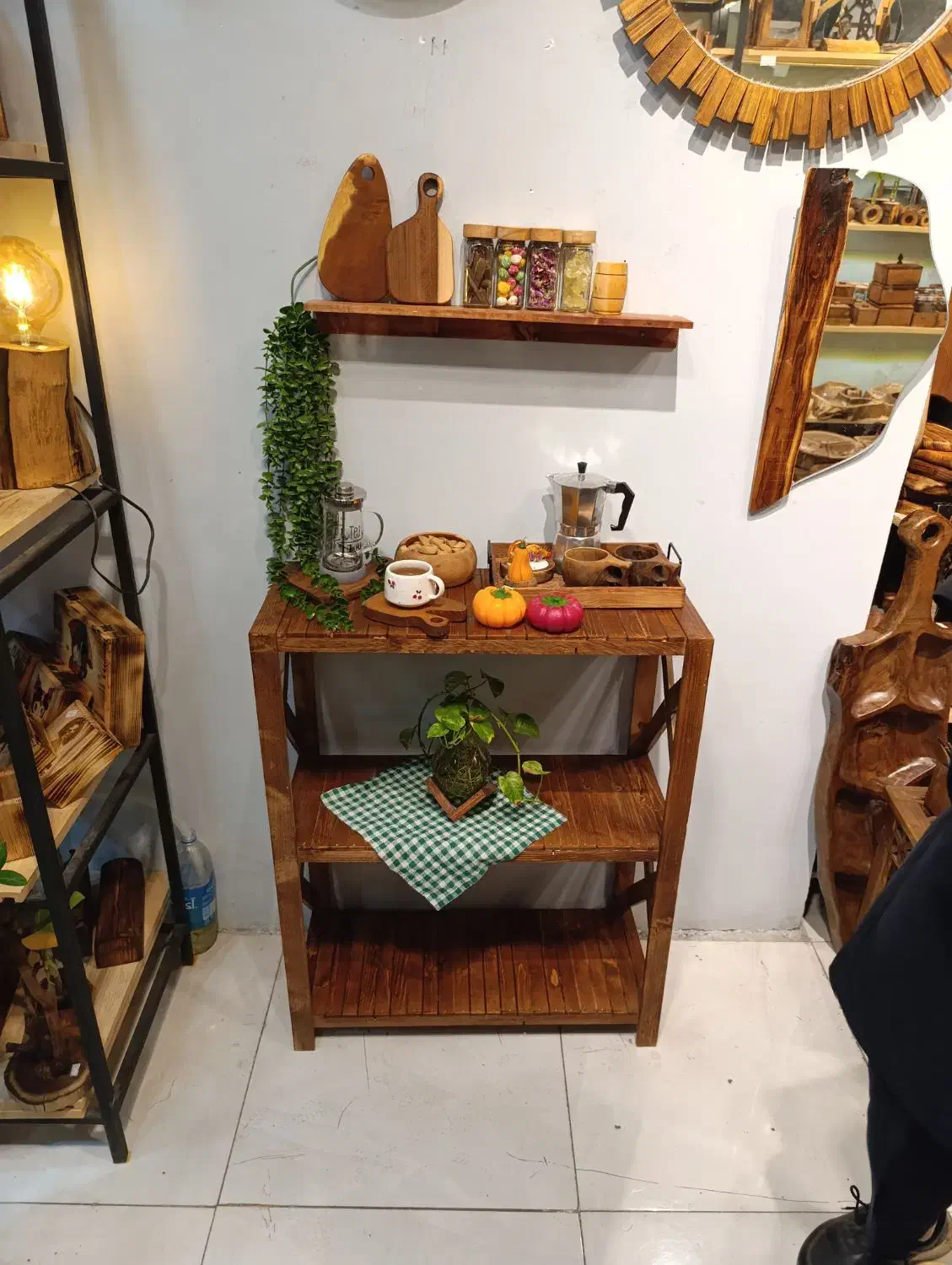 کافی بار چوبی|صنایع دستی و سایر لوازم تزئینی|قم, صفائیه|دیوار