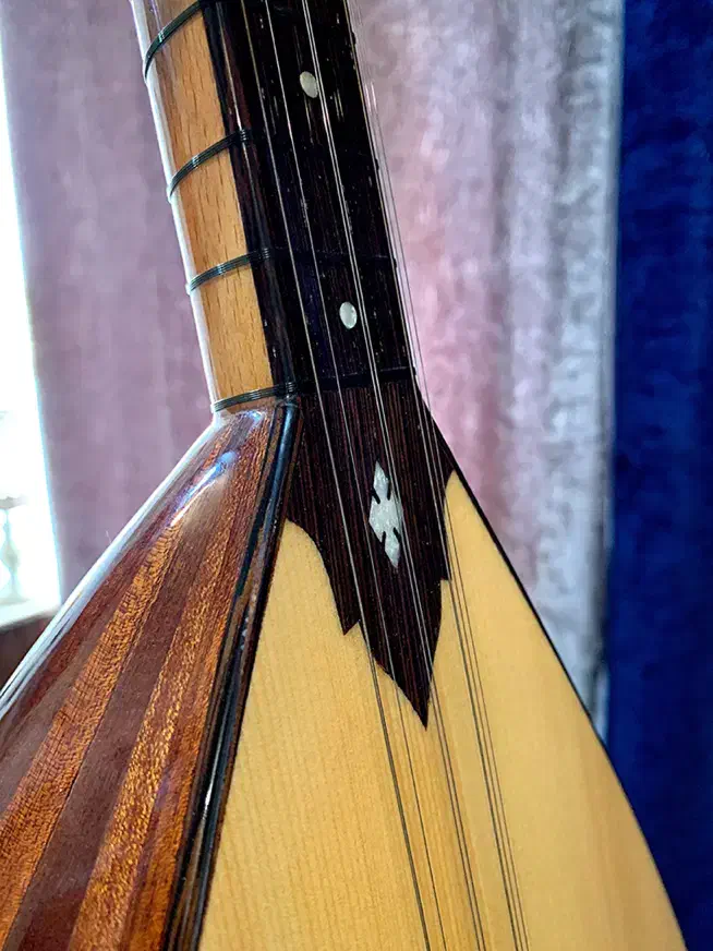 ساز دیوان الیاسی|سازهای سنتی|رشت, گلسار|دیوار