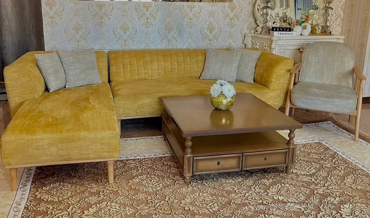 مبل ال راحتی|مبلمان خانگی و میز عسلی|فشاپویه, |دیوار