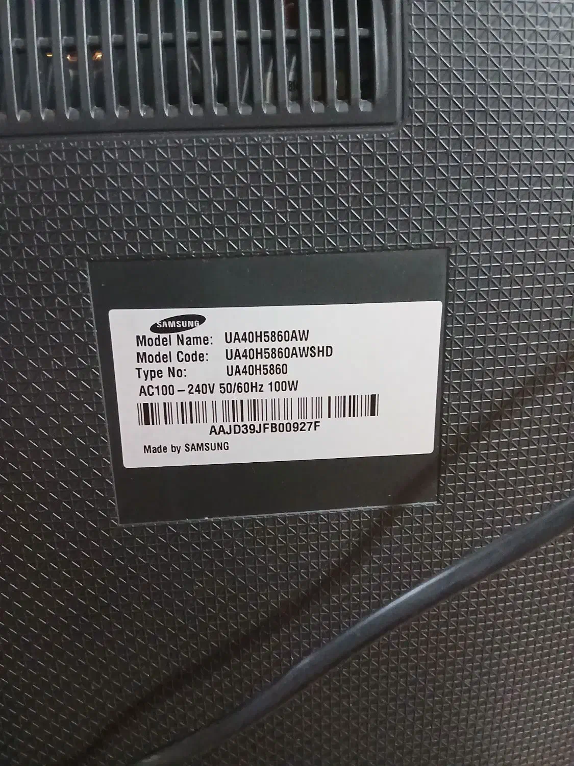 تلویزیون سامسونگ|تلویزیون و پروژکتور|رشت, دیانتی|دیوار