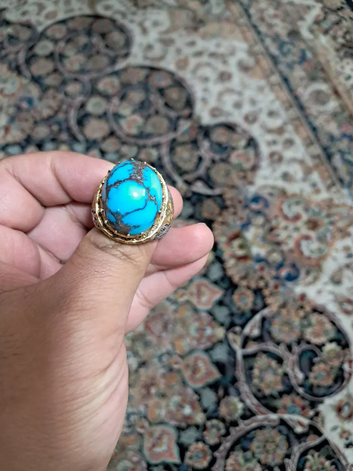 انگشتر فیروزه نیشابور|جواهرات|ری, شهرری|دیوار