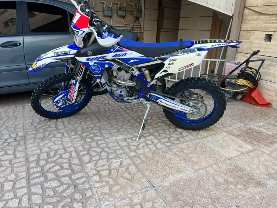 Yamaha wrf 450|موتورسیکلت|قزوین, |دیوار