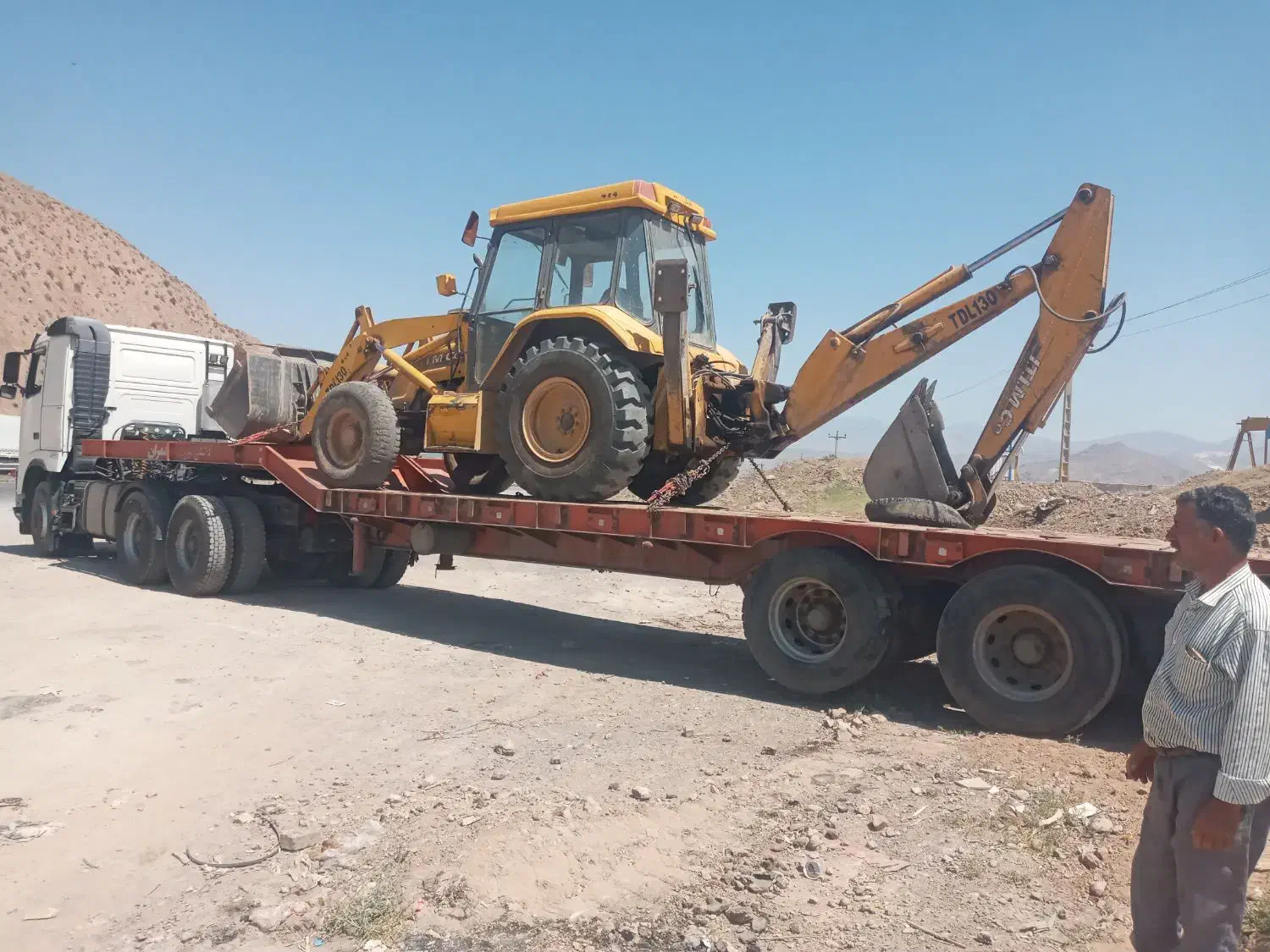 فروش بیل بکهو 130|خودرو سنگین|کشکسرای, |دیوار