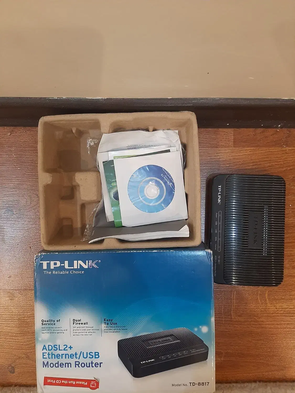 مودم سیمی TP link|مودم و تجهیزات شبکه|تبریز, |دیوار