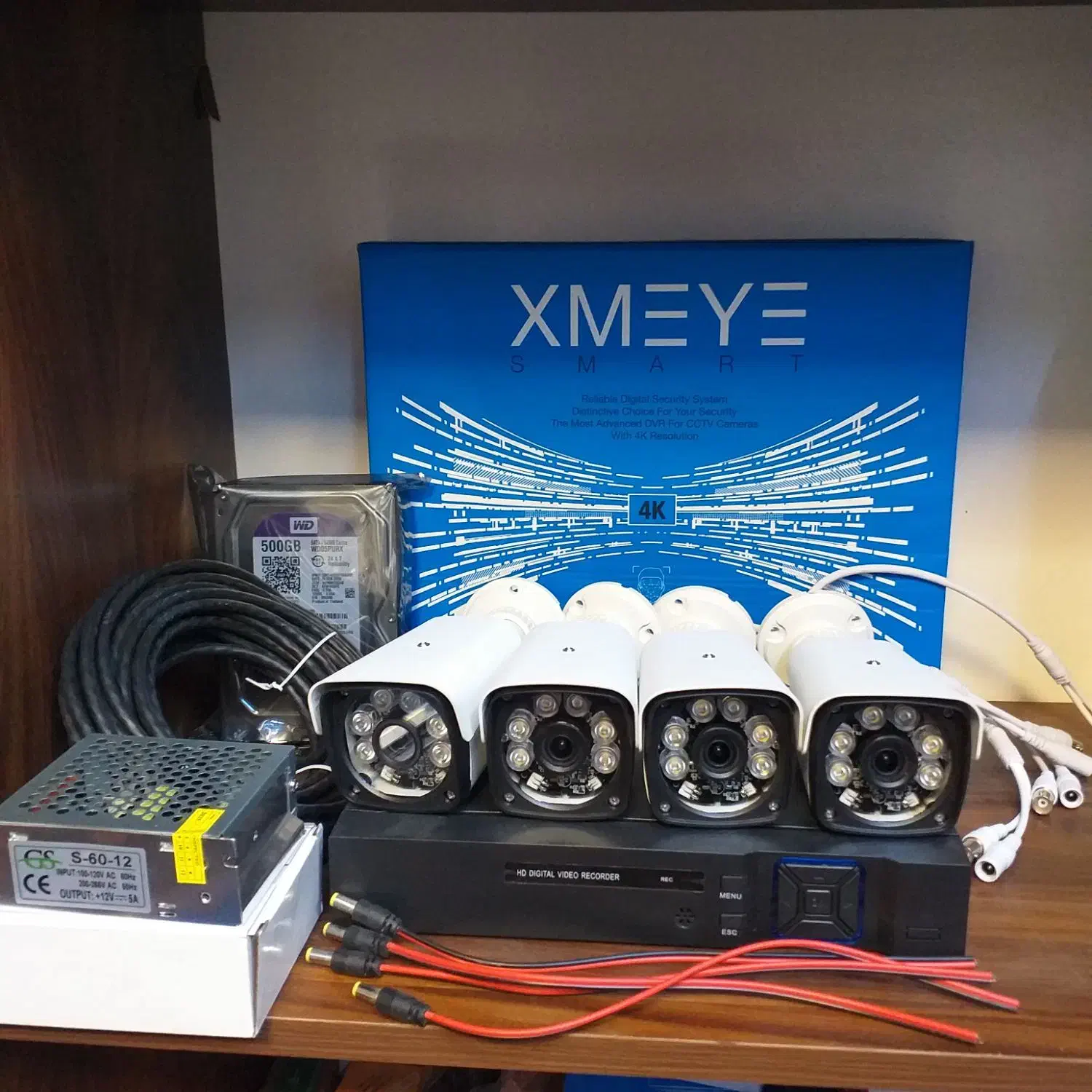 جشنواره پک کامل 4کاناله دوربین  دیددر شب رنگی|دوربین مداربسته|همدان, |دیوار