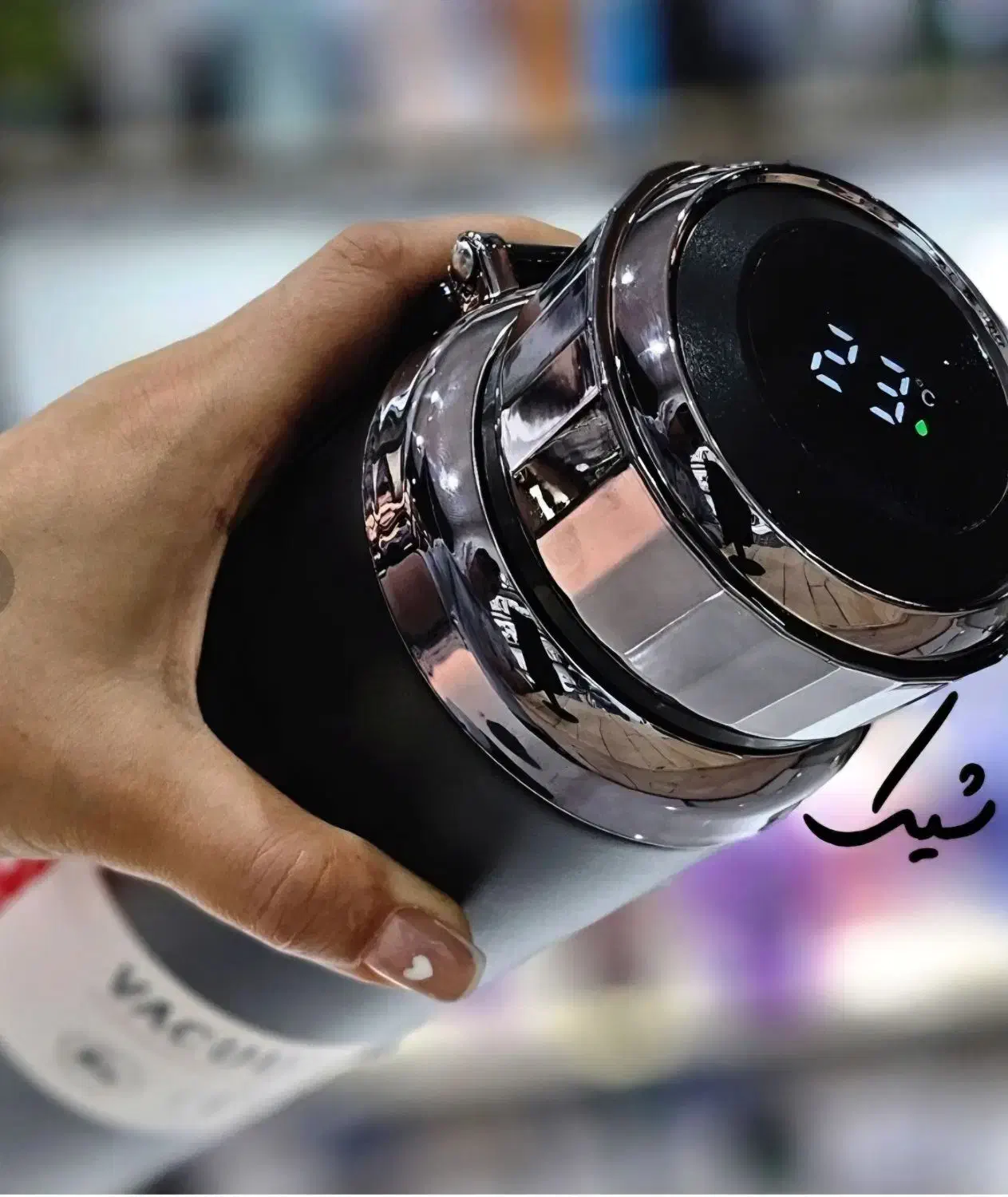 فلاسک یک لیتری دماسنج دار|ظروف نگهدارنده، پلاستیکی، یکبارمصرف|اهواز, کیانپارس |دیوار