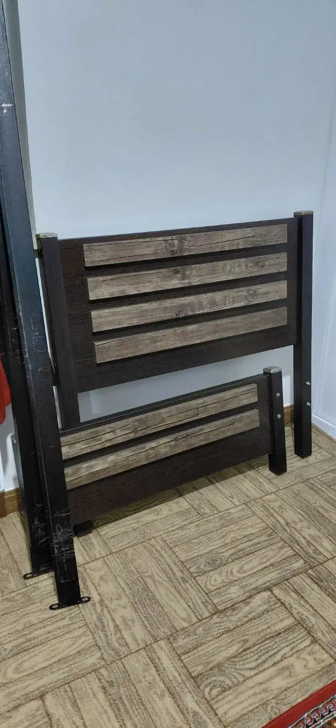 تخت تکنفره ۲ عدد|تخت و سرویس خواب|لنگرود, |دیوار