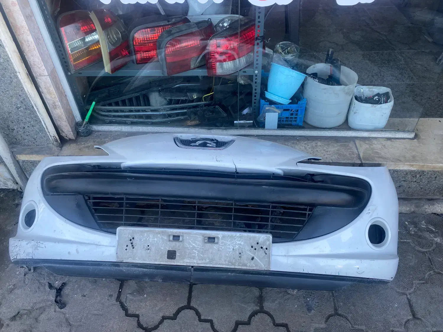 سپر جلوی ۲۰۷|قطعات یدکی و لوازم جانبی|لاهیجان, بازکیاگوراب|دیوار