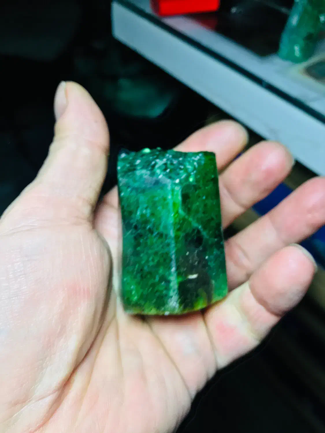 زمرد راف 710 قیراط با شناسنامه|جواهرات|تهران, فرمانیه|دیوار