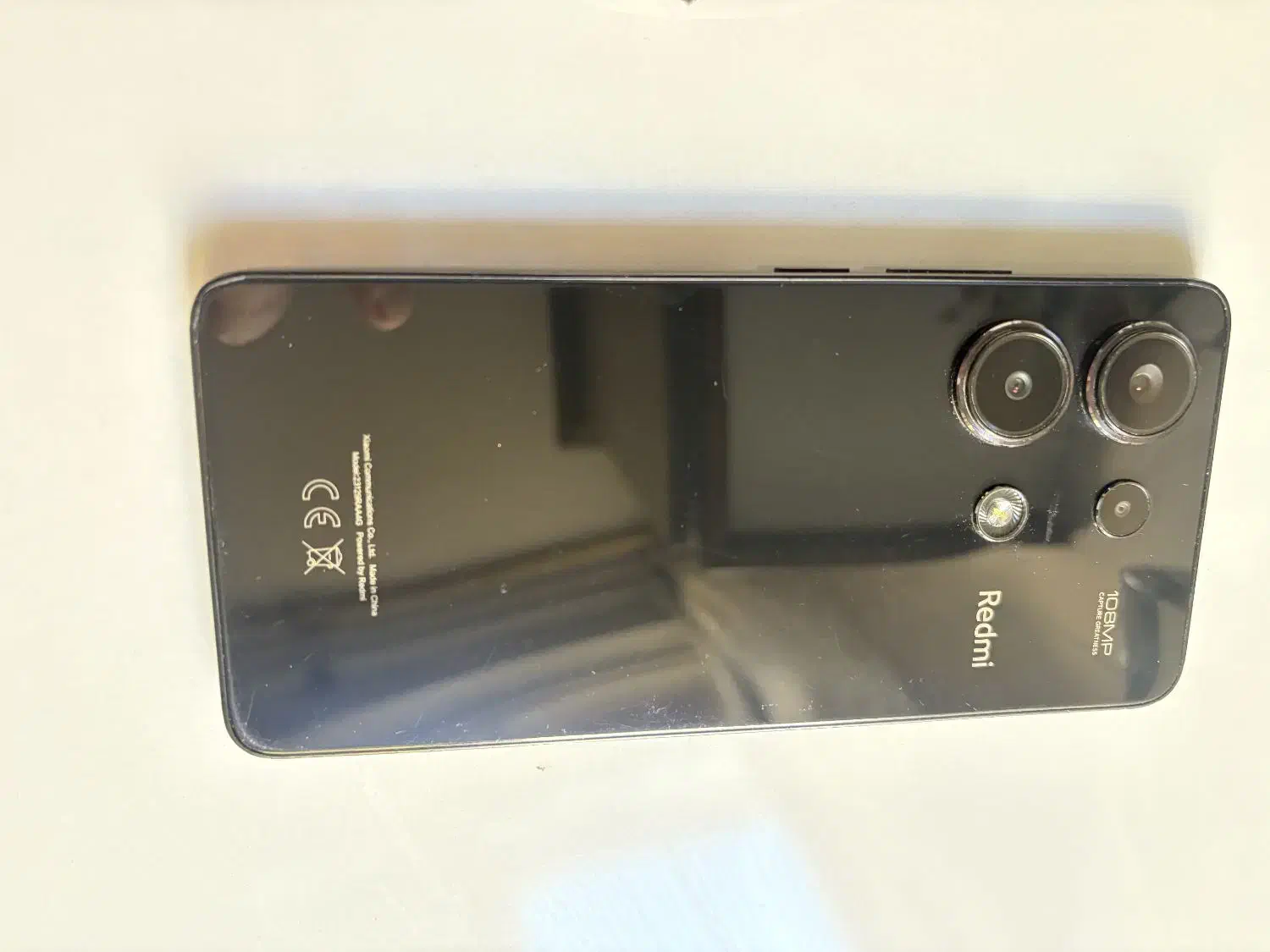 ردمی نوت ۱۳ مشکی رم ۱۲|موبایل|قم, باغ کرباسی|دیوار