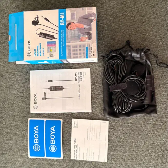 میکروفون بویا BY-M1|لوازم جانبی موبایل و تبلت|تهران, شهرک خرازی|دیوار