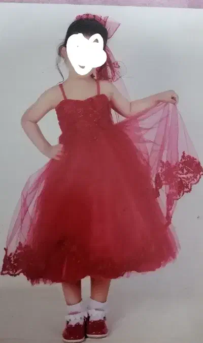 لباس عروس رنگ اناری|لباس|شیراز, شهرک مهدی‌آباد|دیوار