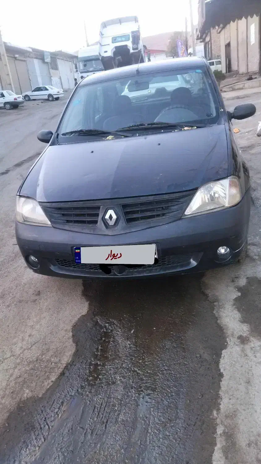 ال ۹۰مدل۸۸ای صفر مشکی لوگان پارس خودرویی|خودرو سواری و وانت|تهران, آذری|دیوار