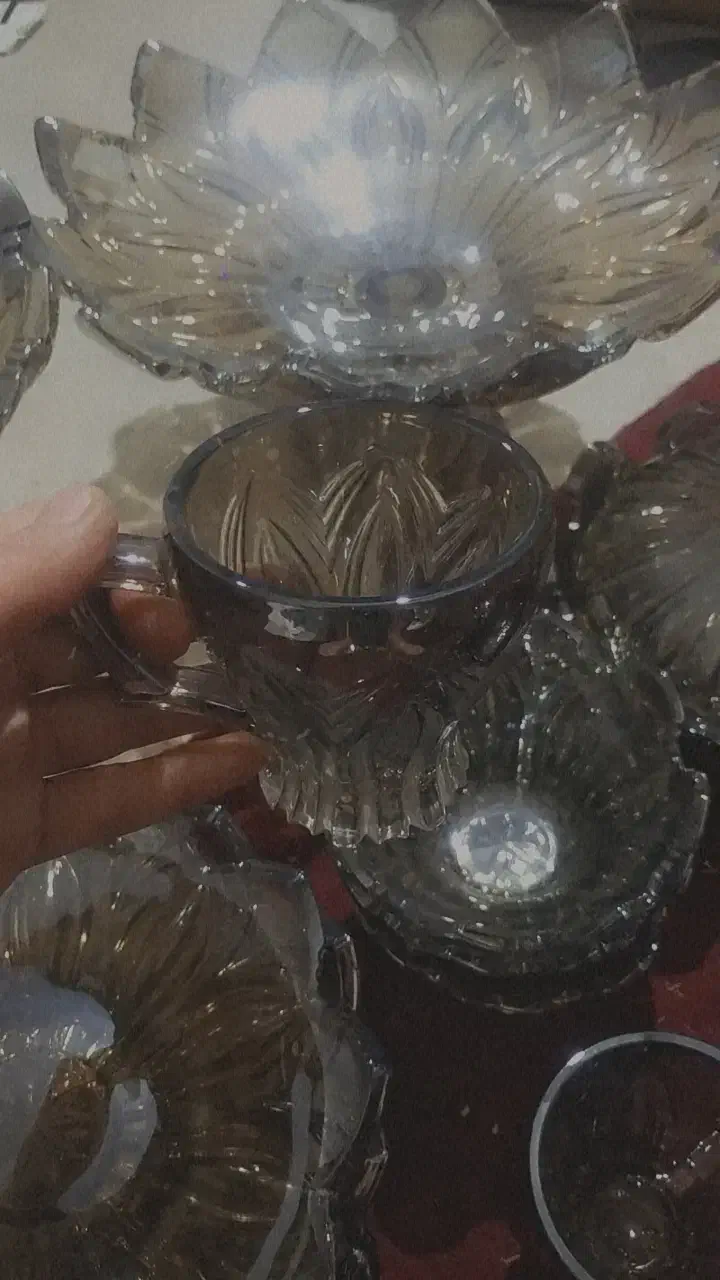 ظروف کرییستالی عید|ظروف سرو و پذیرایی|شیروان (خراسان), |دیوار