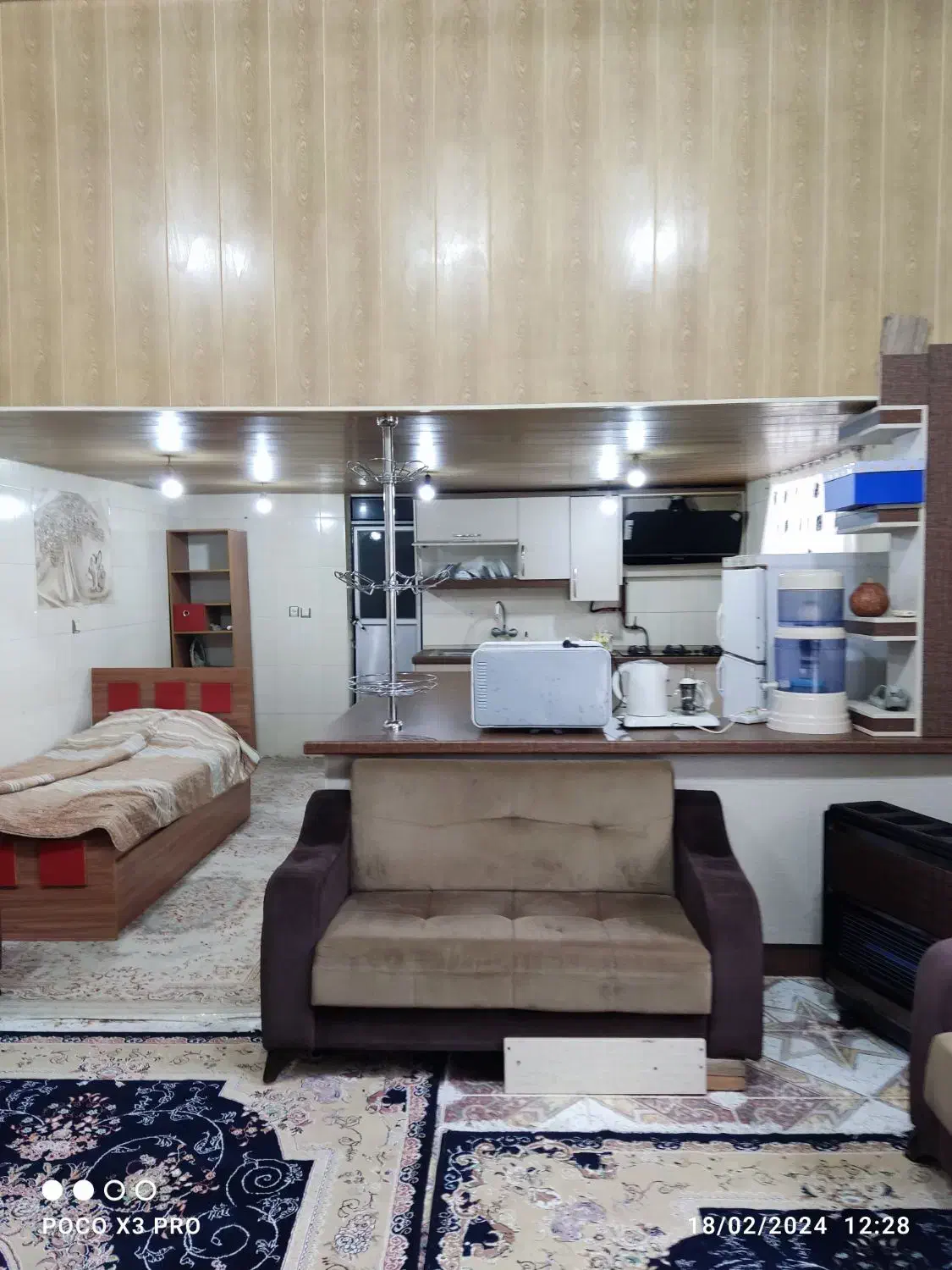 اجاره آپارتمان طبقه همکف 72متری تک خوابه|اجارهٔ آپارتمان|بندر انزلی, کارآموزی|دیوار