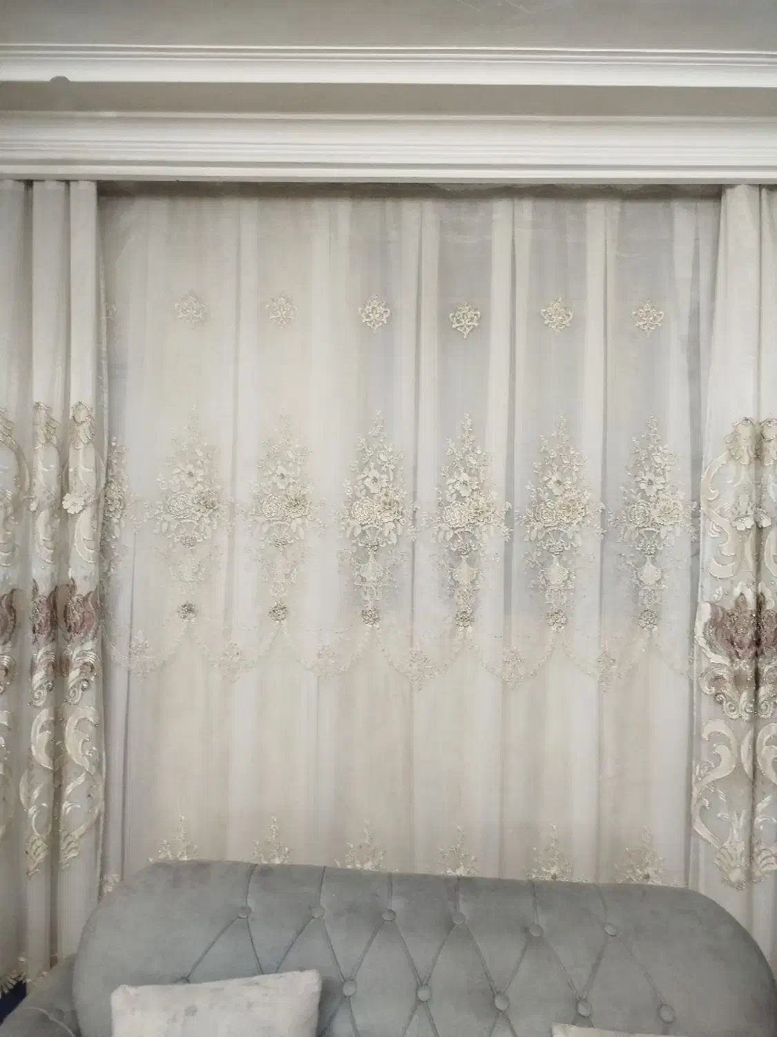 پرده پذیرایی و اتاق خواب|پرده، رانر، رومیزی|رباطکریم, نصیرشهر|دیوار