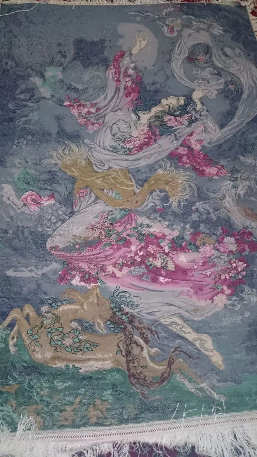 فرش زرنیم|فرش|تبریز, |دیوار