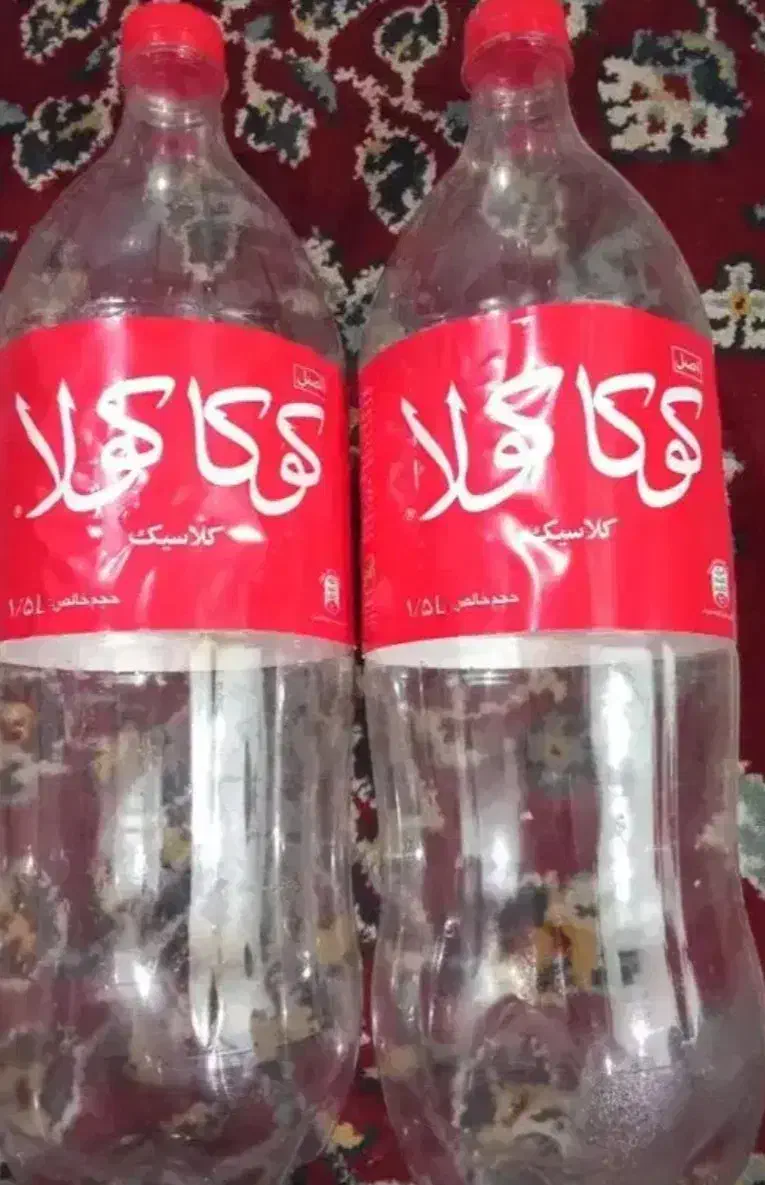 بطری نوشابه|ظروف نگهدارنده، پلاستیکی، یک‌بارمصرف|زاهدان, |دیوار