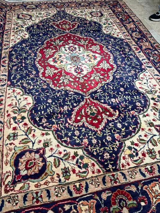 شش متری اذرشهر رنگ گیاهی|فرش|تهران, سعادت‌آباد|دیوار